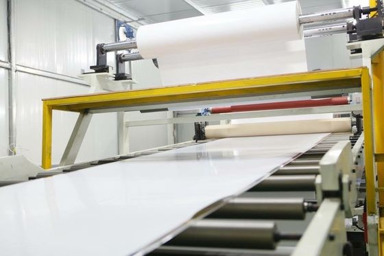 PP PE Hollow Corrugated Sheet Extrusion Line Stable Output Easy Operation