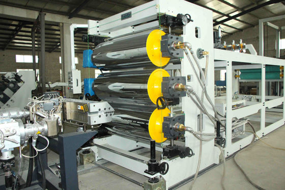 Leader Machinery T Die Type ABS Sheet Extrusion Line Machine With Single Screw Extruder