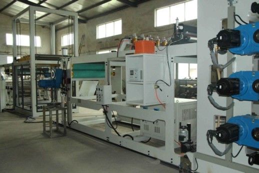 Super Clean Transparent Sheet PET/HIPS Sheet Extrusion Line Machinery 700mm Width