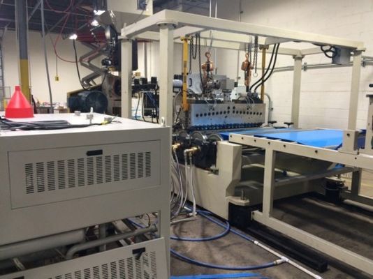 3 Layer Polypropylene PP Sheet Extrusion Line 1220mm Product Width