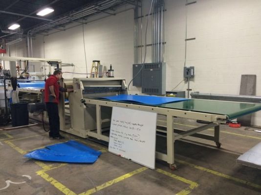 3 Layer Polypropylene PP Sheet Extrusion Line 1220mm Product Width