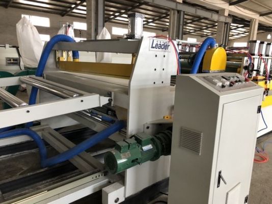 1220*2440mm 4*8F White Color PVC Foam Board Extrusion Machine 400kg/H Capacity For Kitchen Cabinet