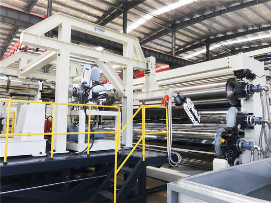 Landfill Liner UV Resistant HDPE Geomembrane Waterproof Sheet Extrusion Line Machinery