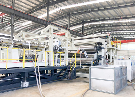 Landfill Liner UV Resistant HDPE Geomembrane Waterproof Sheet Extrusion Line Machinery